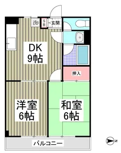 サンヴィレッジ【103号室】の間取り