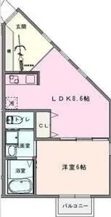 Cosmo Villa Kasukabe【106号室】の間取り