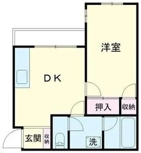 タウンコート日進【201号室】の間取り