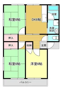 シックスストーリーズ【103号室】の間取り