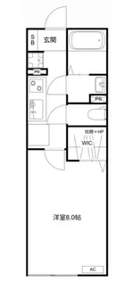 MQUARTO久喜Ⅳ【201号室】の間取り