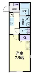 ヨークパレス 3【101号室】の間取り