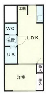 イーストコート桶川【405号室】の間取り