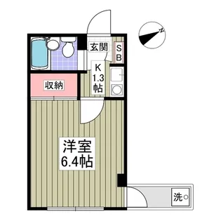 メゾンフェリカ【202号室】の間取り