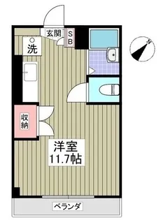 フェリオ毛呂山【503号室】の間取り