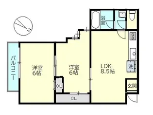 第5常葉コーポ【102号室】の間取り