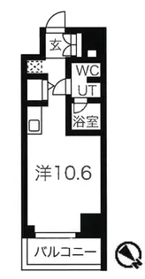 スパシエステージ池袋西【301号室】の間取り