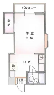 第2西山ハイツ【210号室】の間取り