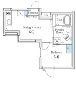 FIKA池袋【301号室】の間取り