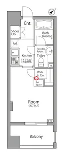 レジディア池袋ウエスト【0903号室】の間取り