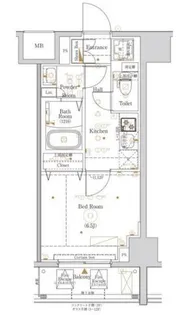 KNOTS大山【902号室】の間取り