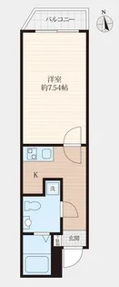 ハーモニーグラシア大山【304号室】の間取り