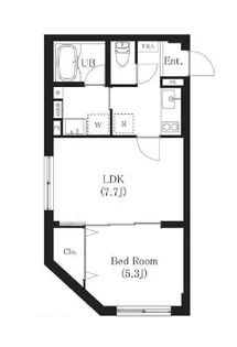 SPコート池袋【0403号室】の間取り