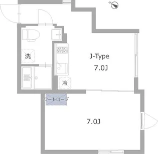 ラニ池袋【403号室】の間取り