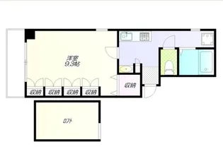 エスペランザ2【301号室】の間取り