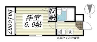 プライム池袋【401号室】の間取り