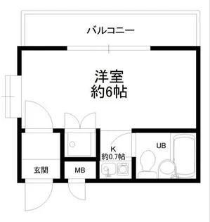 日興パレス目白【101号室】の間取り