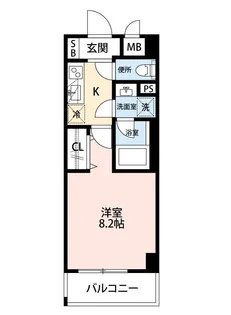 RISE西池袋【403号室】の間取り
