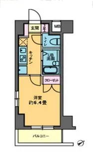 カスタリア要町【2階】の間取り