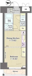 トーク西池袋ウェルフォート【304号室】の間取り