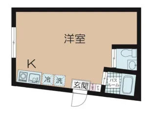 REMU千川【301号室】の間取り