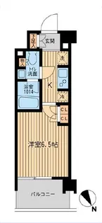 BLESS上池袋【0429号室】の間取り