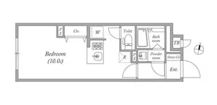 ルネサンスコート池袋【0204号室】の間取り