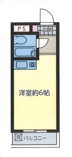 トップ池袋第3【202号室】の間取り