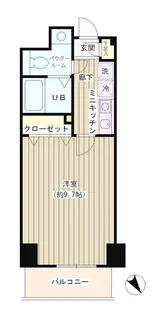 エスペラル池袋【902号室】の間取り