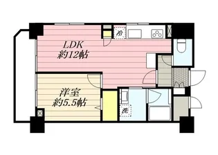 ミリアレジデンス上池袋Ⅱ【803号室】の間取り