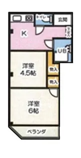 PATONA1610【203号室】の間取り