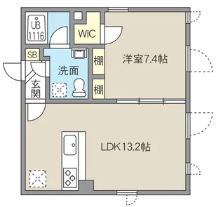 レピュア池袋本町レジデンス【501号室】の間取り