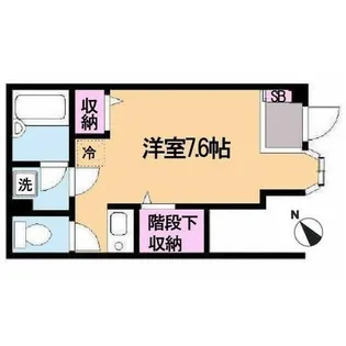 ピースコート池袋【103号室】の間取り