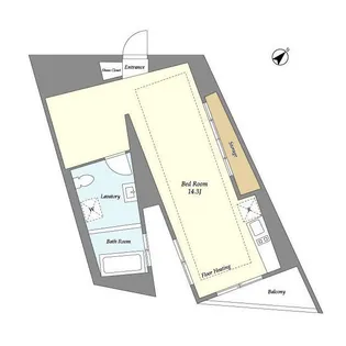 Treform【203号室】の間取り