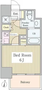 エスパローマ目白【201号室】の間取り