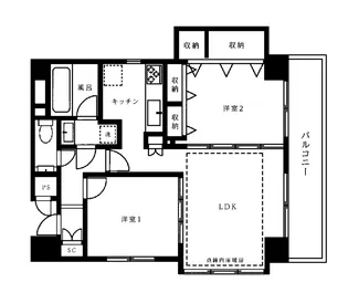 エクセレンス目白【301号室】の間取り