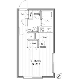 ZESTY大塚【0504号室】の間取り