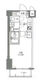 S-RESIDENCE雑司が谷【603号室】の間取り