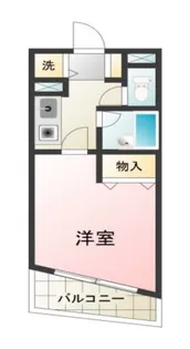 Mikiビル【202号室】の間取り