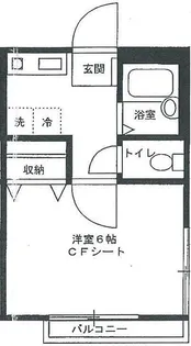 ロイヤルM’s【201号室】の間取り