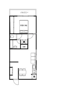 カクエイマンション南長崎【102号室】の間取り