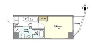 DeLCCS西池袋【0704号室】の間取り