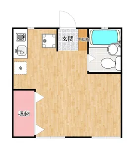 メイハウス【202号室】の間取り