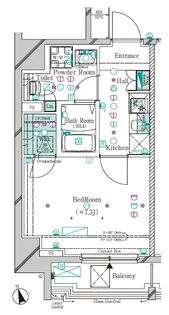 ガリシア大塚駅前【902号室】の間取り