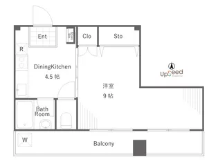 吉見ビル【403号室】の間取り