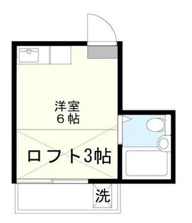 シティハイム【103号室】の間取り