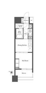 THE GATEHOUSE雑司が谷【1302号室】の間取り