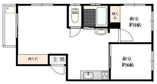 池袋陽光マイコーポ【201号室】の間取り