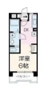 ライブリー池袋【204号室】の間取り