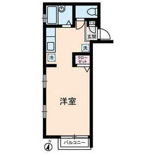 ちきゅうハウス【0101号室】の間取り